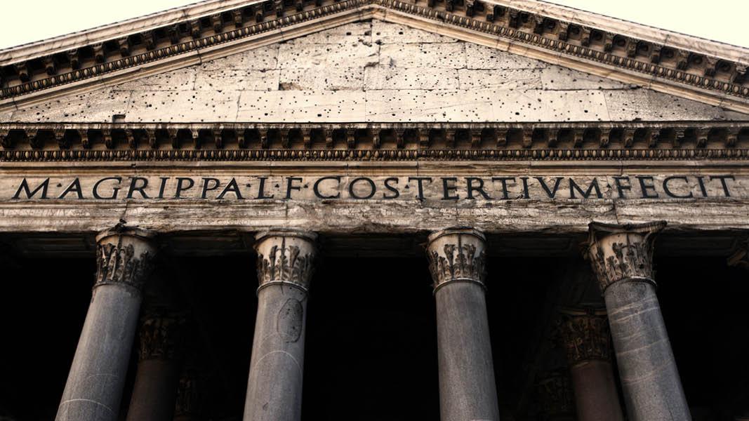 Pantheon kirken i Rom, Italien